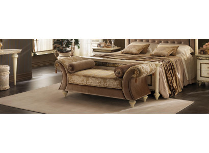 Chaiselounge Bank Ligbank Ligbed Couch Ligstoel Textiel Barok Rococo Arredoclassic