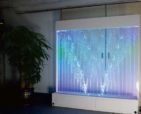 Uitdagende ideeën Club Woonkamer Huis Watermuur Water Wall Led