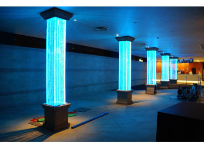 Ontwerper 270cm waterval xxl waterzuilen Bar Lokale watervalwand