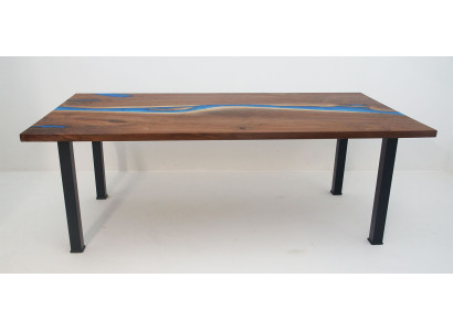 Riviertafels Eettafel Design Tafel Moderne meubels 220x90 Epoxyhars Oceaan Zee