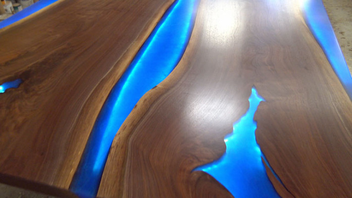 Eettafel River Table Echt hout Riviertafel 260x110 Massieve tafels