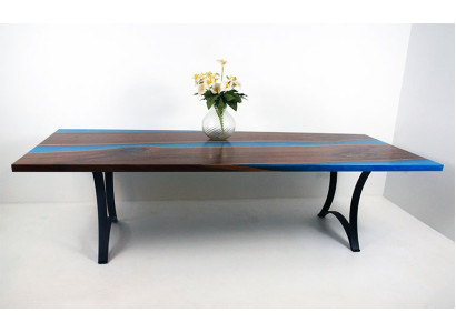 Moderne Tafels Eettafel Meer Design Tafel Hars Rivier Meubels 220x90 Epoxy Oceaan