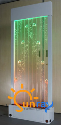 Moderne scheidingswand Water Walls LED-waterval verlichte decoratieve wand.