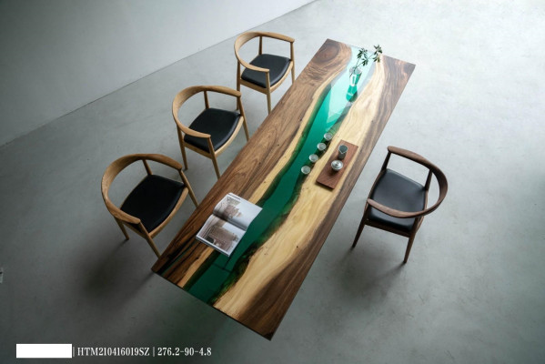 Luxe tafels conferentietafel Riviertafel Echt hout Riviertafel Massief