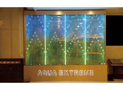 Scheidingswandplank Kast Watermuur Kolom Muren LED 90x300 Waterwanden Watermuur