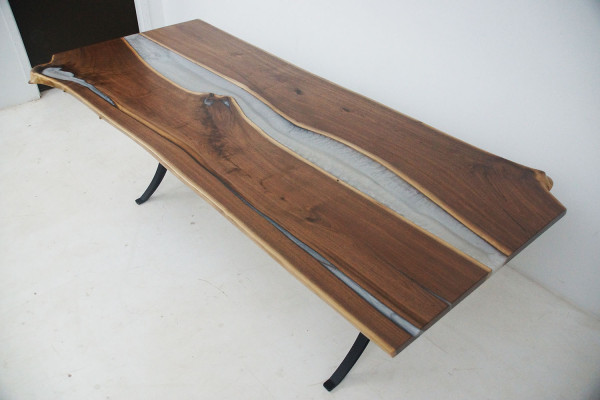 Eettafel Rivierwater Echt hout Riviertafel 220x110 Tafels