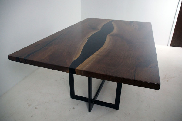 Massieve eikenhouten tafel Conferentie grote xxl eettafel Keukentafels