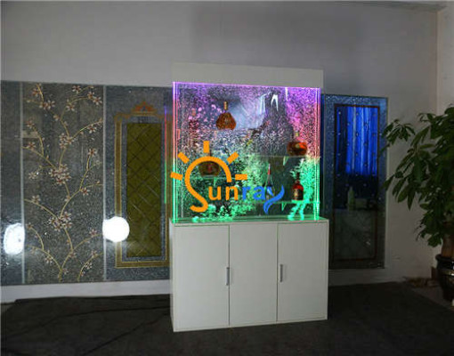 Wasser - Water Wand - Muur Wall - Muur Säule - Pilaar Unterschrank - Onderkast Trennwand - Scheidingswand Regal - Plank Vitrine - Vitrine