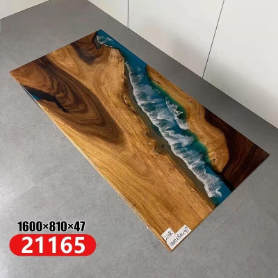 Eettafel River Table Massief Tafels 160x81 Riviertafel Zee Waterval