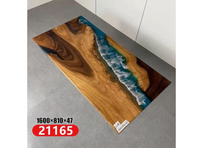 Eettafel River Table Massief Tafels 160x81 Riviertafel Zee Waterval