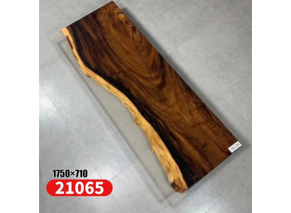 Epoxihars eettafel echt hout massief meubilair waterval epoxy decoratietafel