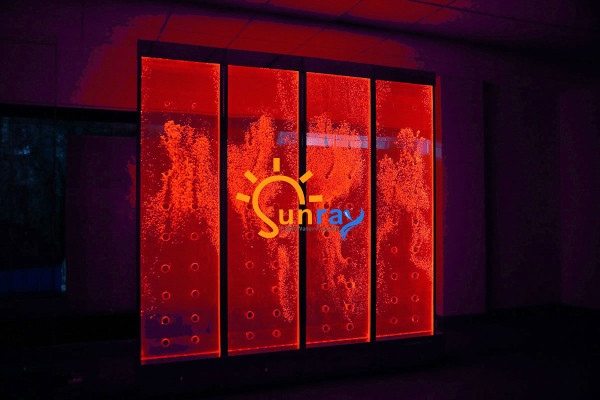 Wandpaneel met waterbellen LED-watermuur Decoratieve designer watermuur