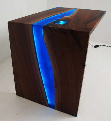 Maatwerk tafel Epoxyhars Epoxyhars Riviertafels Echt hout Prijs per vierkante meter