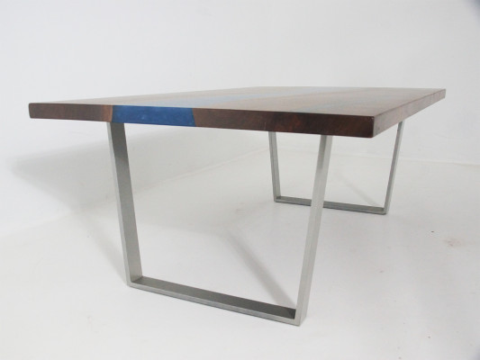 Epoxy Maatwerk Tafel Epoxyhars Stroom Echt Hout Prijs 1m² Tafels Hars