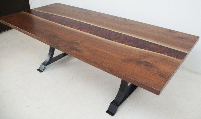 Waterval tafel vergadertafel eettafels keukentafel epoxy giethars 1m² prijs