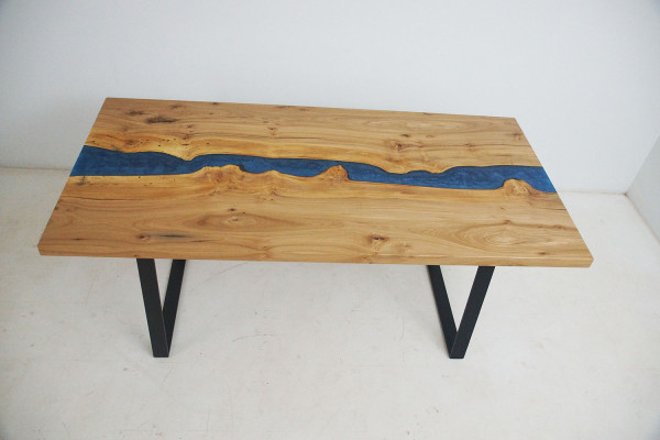 Maatwerk Echte houten Epoxyhars Tafel Epoxy rivier Prijs 1m² Tafels Hars.