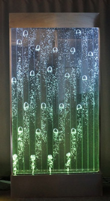 Muurpaneel met waterbellen LED Decoratieve waterwand Ontwerper waterwand