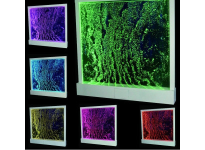 Moderne scheidingswand waterwanden Decoratieve watermuursokkel LED-scheidingswanden