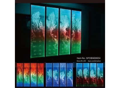 Moderne scheidingswand watervalmuren waterval Watermuur LED