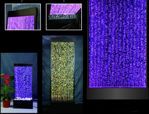 Scheidingswandrek kast watermuur zuil muren Watermuur LED 120x200