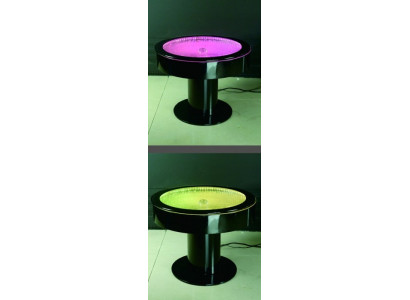 Ontwerp Tafel Salontafel Waterzuilen Pilaar Tafels Bank LED Verlicht