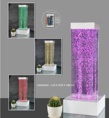 Led waterzuilen Kolom Waterspel Water Watermuur Club Restaurant Winkel Onmiddellijk