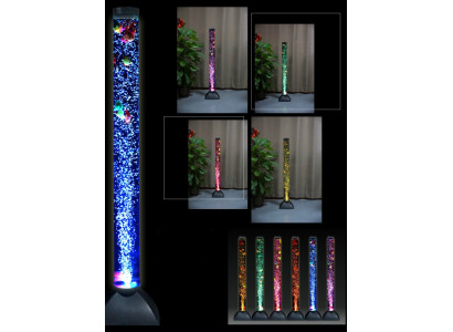 LED waterzuil 120cm lamp helder vis decoratie staande lamp