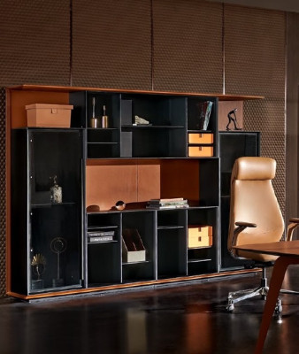 Kantoor boekenkast archiefkast kast luxe meubels stijl antieke kasten