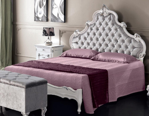 Bed slaapkamer design bedden hout tweepersoonsbed Italiaanse meubelen Chesterfield