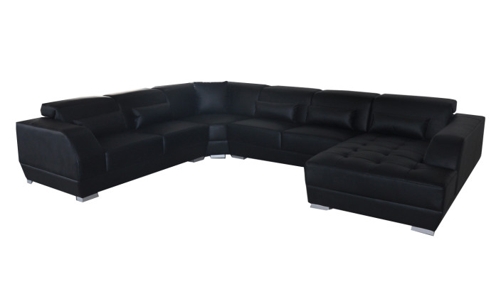 Eckbank Lederbezug Design Eckgarnitur Wohnlandschaft Sofas Neu Sofa