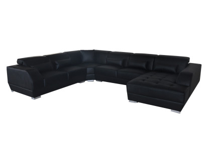 Eckbank Lederbezug Design Eckgarnitur Wohnlandschaft Sofas Neu Sofa