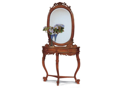 Italiaanse meubels 2-delige set Meubelstijl StileElisa console tafel Spiegel Hout Nieuw