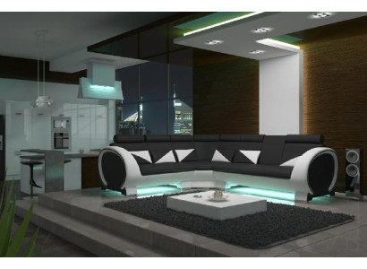 HOEK BANK LEDEREN BANK LEDEREN SALON HOEK BANK DESIGN BANK met USB LEDEREN BANK