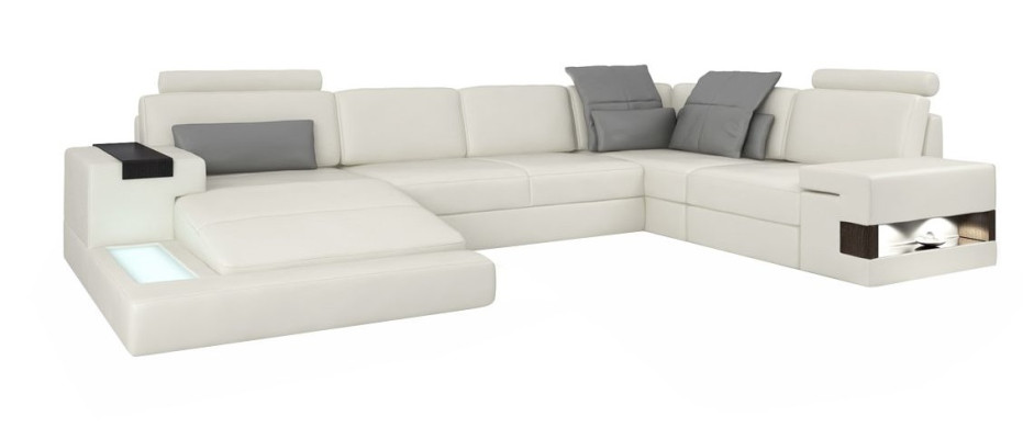 Hoekbank woonlandschap U-vorm bank hoekbank bank ontwerp bekleding nieuw