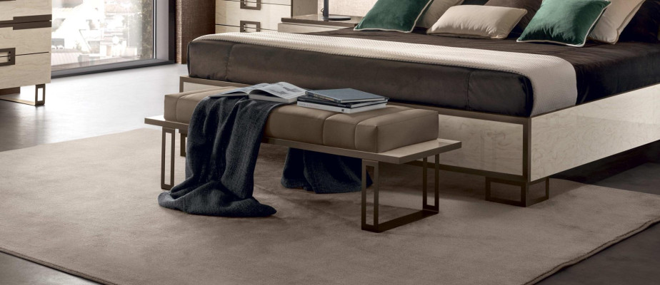 Hocker Voetenbank Bijzettafel Ottomaan Chaiselounge Bank Italië Meubels