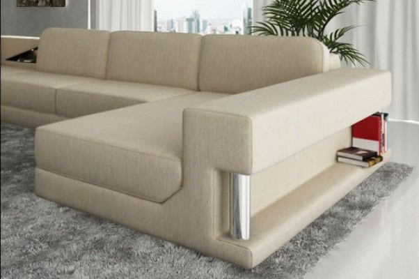 U-vorm Bank Bank Ontwerp Bank Textiel Modern Gestoffeerd Nieuw Woonlandschap Hoekbank