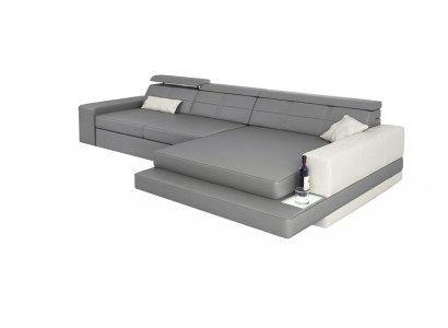 XXL Bank hoekbank leren woonlandschap bank ontwerp moderne bank L-vorm XXL Bank hoekbank leren woonlandschap bank ontwerp moderne bank L-vorm