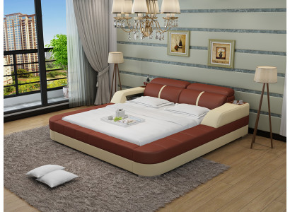 Waterbed Hotel Dubbel Bed Bedden Compleet Lederen Bed Hoesbed Water LB8823