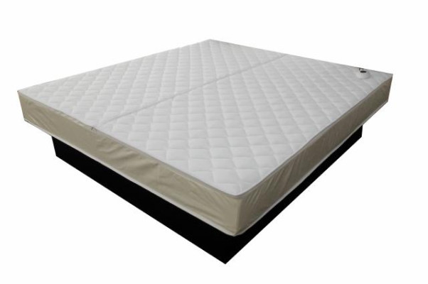 Waterbed met USB-hotel tweepersoonsbedden Compleet leren bed Bekleed bed Water