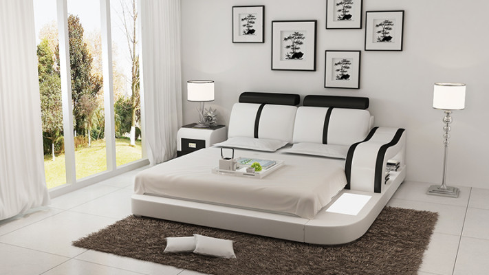 Uitstekend multifunctioneel designer tweepersoonsbed voor slaapkamers