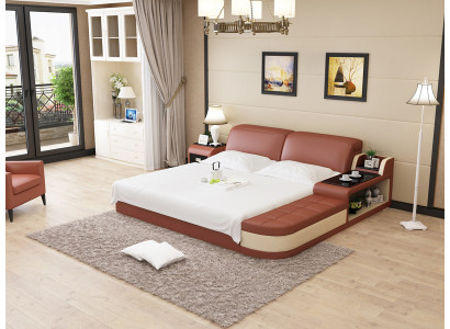 Woonkamer gestoffeerde leren bank bank zitting bekleding sets 3+2+2 bank