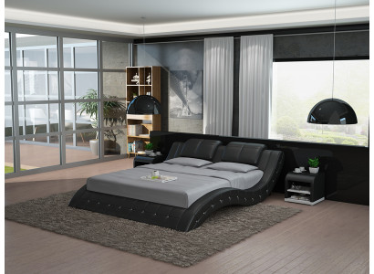 Waterbed Hotel Dubbel Bed Bedden Compleet Lederen Bed Gestoffeerd Bed Water LB8824