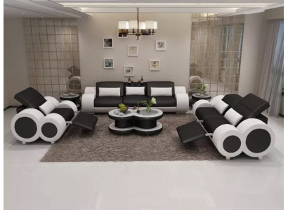 Woonlandschap Designer Bank Bankstel 3-zits hoekbank Bekledingsset