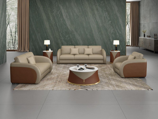 Exclusieve design meubelen 32-zits bankstel bekleding set 2-delig woonlandschap