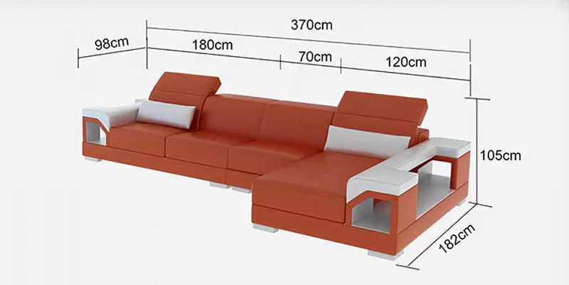 Ontwerp bankstellen hoekbank lederen bank bank bankstellen leren bank woonkamer