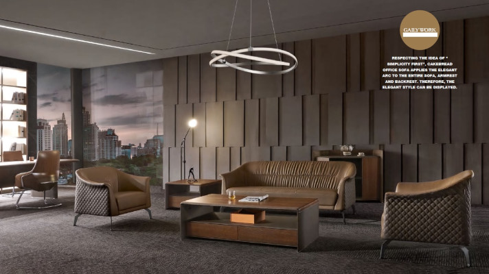 Sofaset Ontwerpsbank Beklede Bank Leren Bank Modern Nieuw 311
