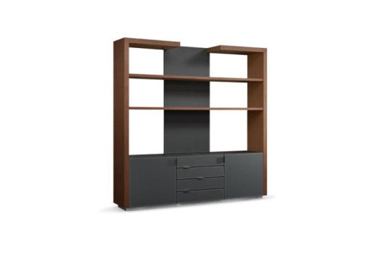 Kantoorbestanden Rek Kast Houten Planken Kasten Kantoordecoratie Kantoor Universeel