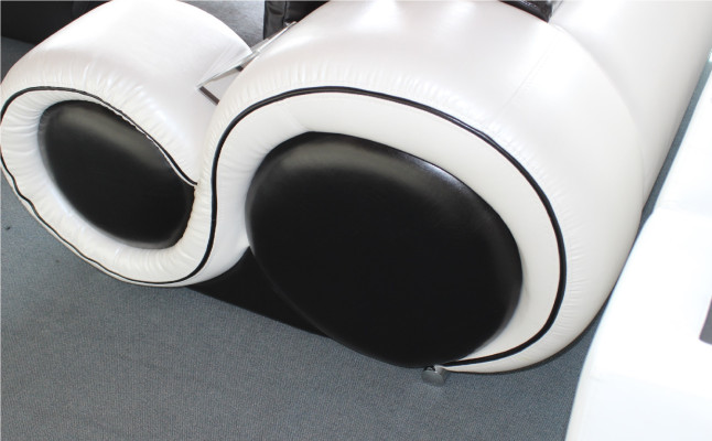 Elegante Leren Bank USB Bank Bank Relax Nieuw Designer Hoekbank Op Maat