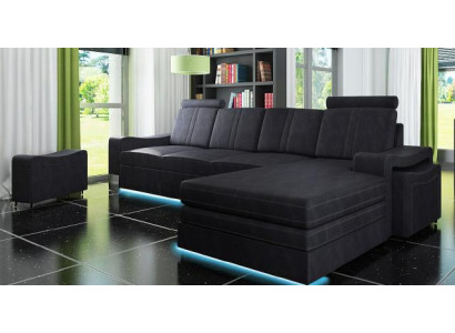 Stoffbank met USB Bankstel Bekleding Hoek Nieuw Stoffenbank Hoekbank Stoffensofa