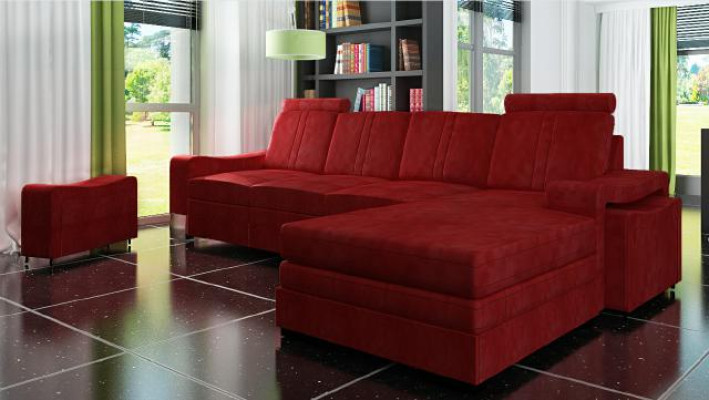 Stoffbank met USB Bankstel Bekleding Hoek Nieuw Stoffenbank Hoekbank Stoffensofa
